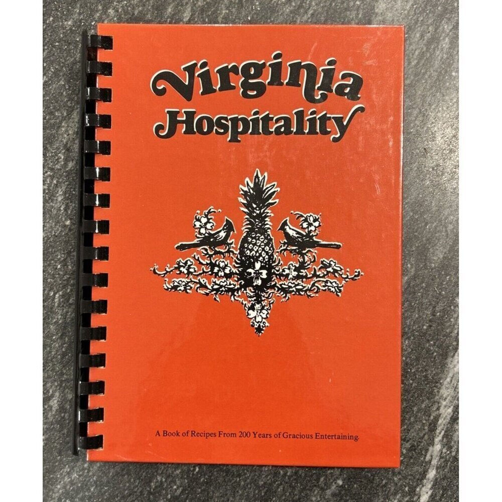 VTG 1991 Virginia Hospitality Cookbook by Junior League of Hampton Roads VA